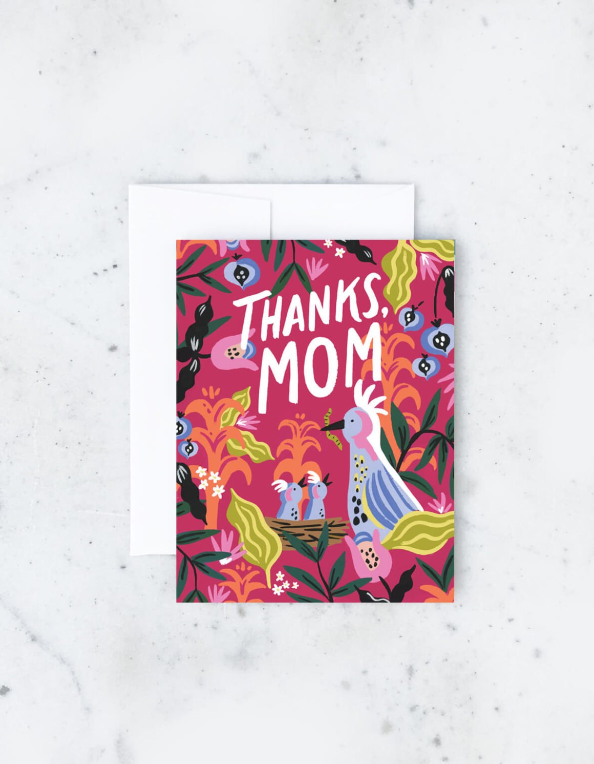 thanks mom thank you card available at Idle Wild Co