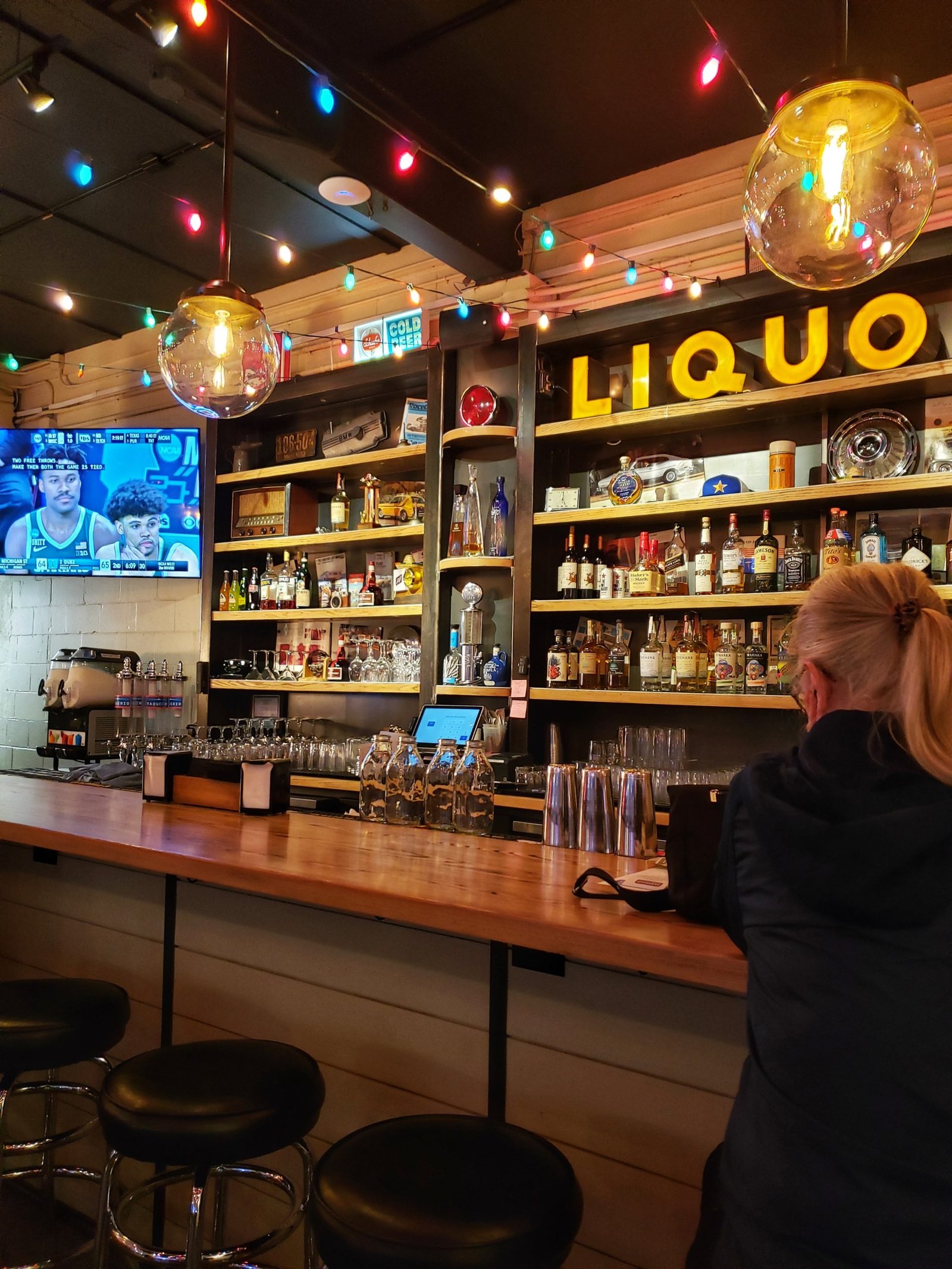 bar at Taquerio in Mystic, CT