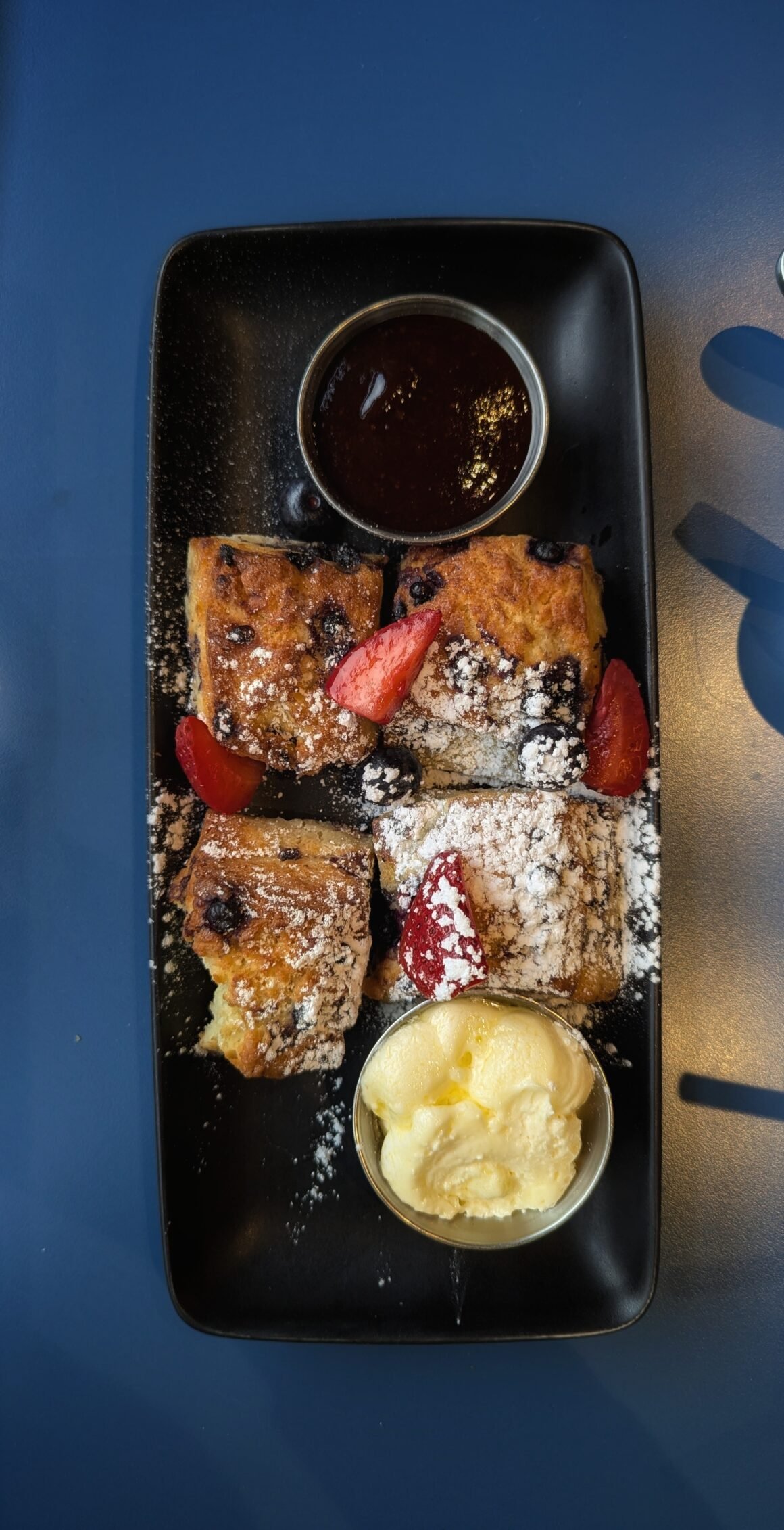 wild blueberry scones at The Drake Cafe