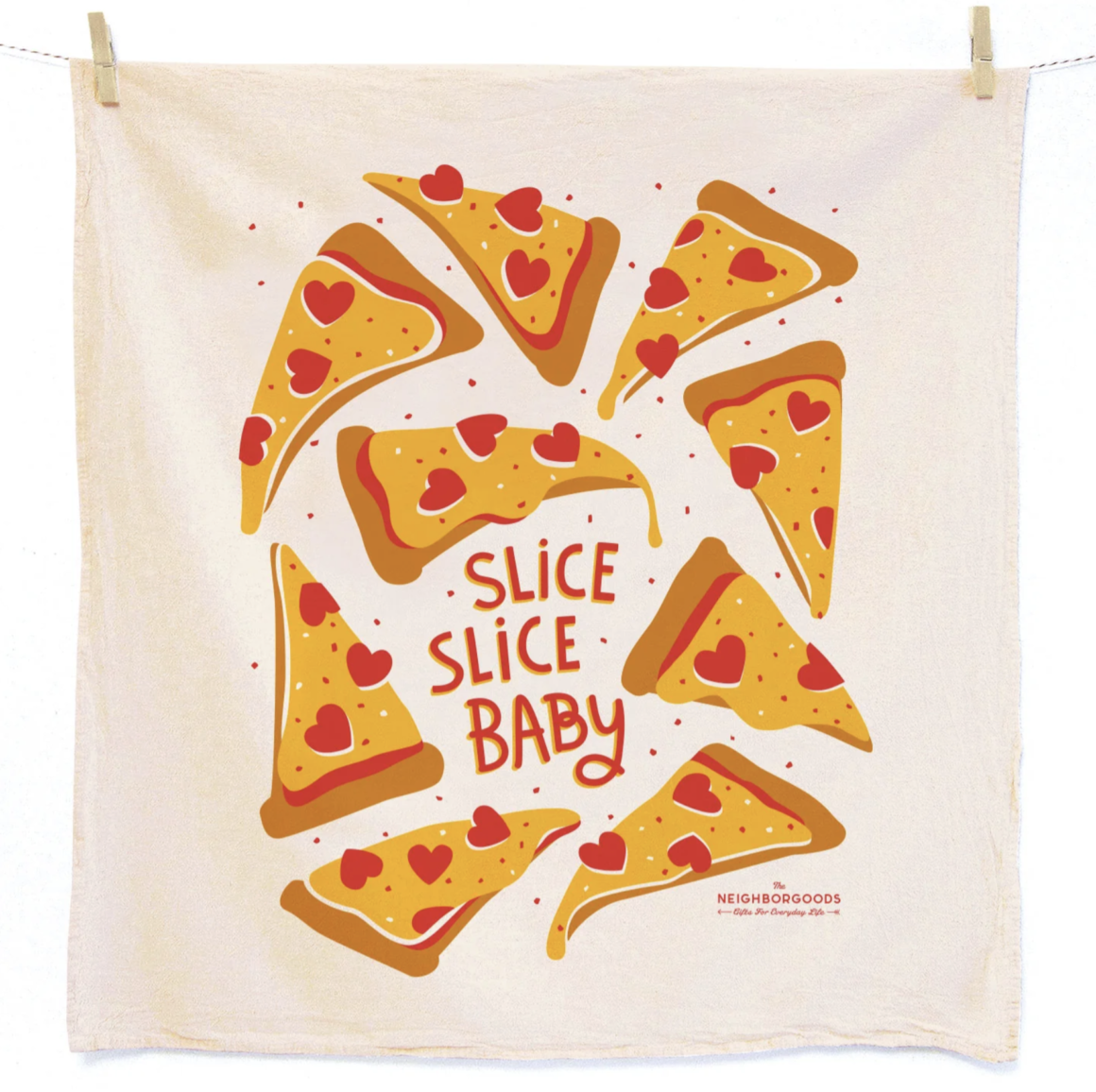 The Neighborgoods pizza tea towel