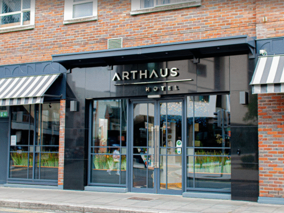 entrance to the Arthaus Hotel Dublin