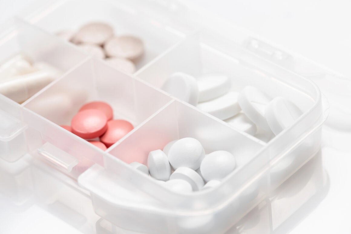 travel case with medication